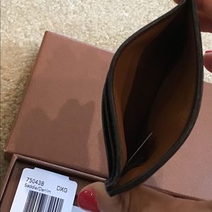 Coach Accessories - Coach Men’s Card Case & Money Clip Coach Accessories - Coach Men’s Card Case & Money Clip